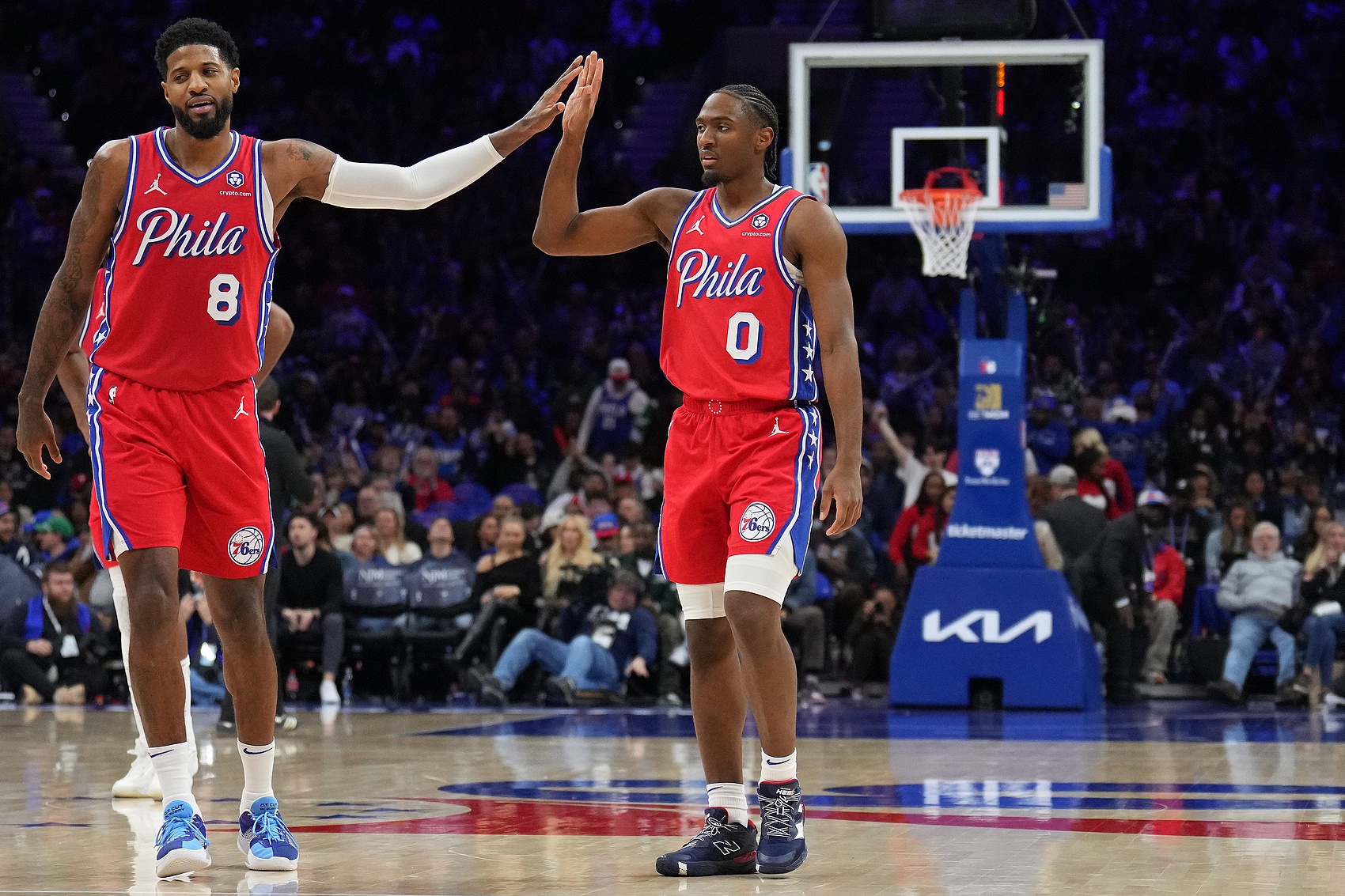 PP电子官方-76人2K能力值变化：马克西+1至93 埃奇库姆+1至82 乔治-2至81