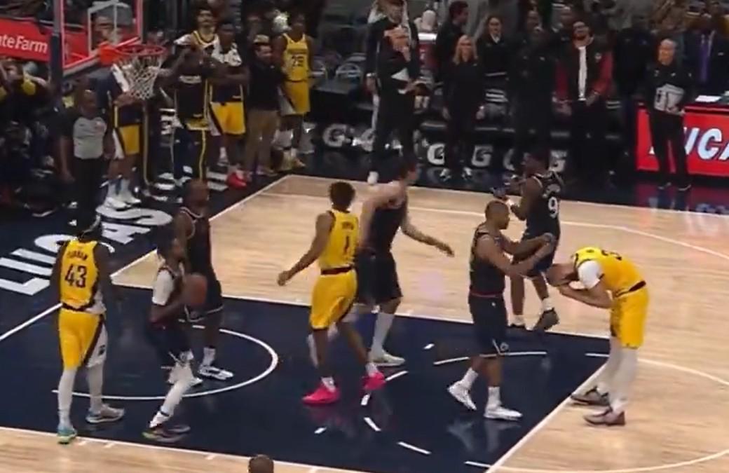 pp电子-明着摆烂？步行者0.1秒落后1分获2罚，赫夫两罚不中送走比赛